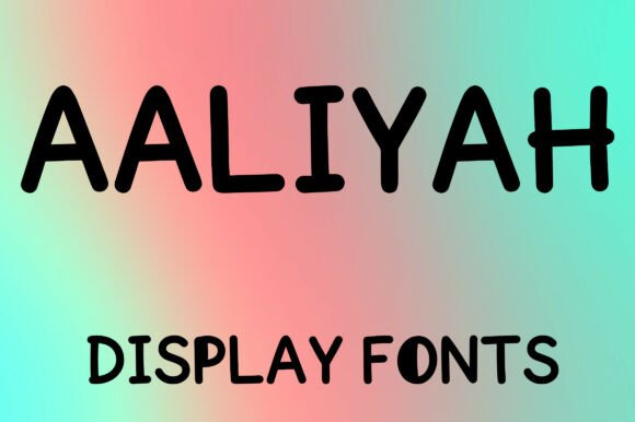 Aaliyah Font for Creative Design