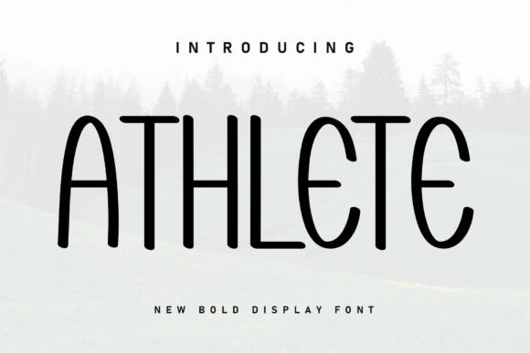 Athlete Font for Creative Design