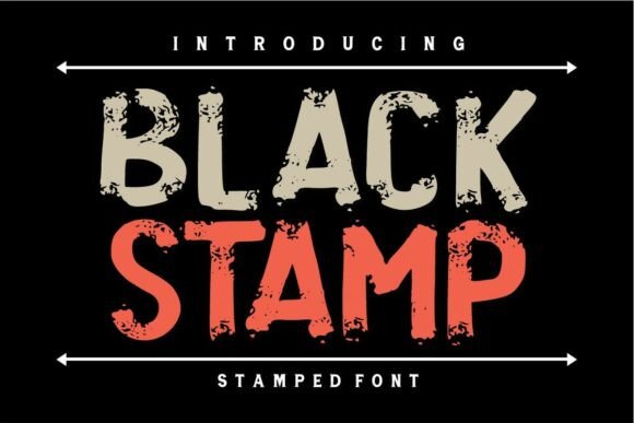 Black Stamp Font Review