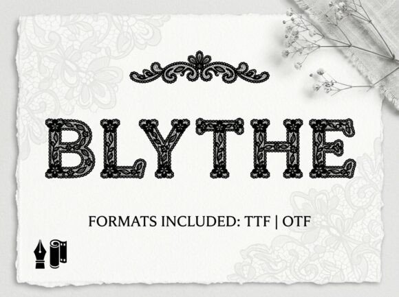 Blythe Font: A Bold Statement for Creative Makers