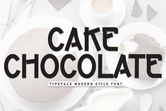 Cake Chocolate Font for Bold Branding