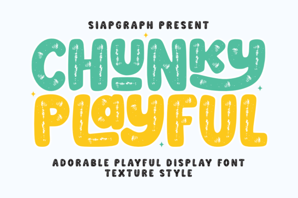 Chunky Playful Texture Font Review