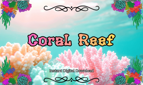 Coral Reef Font: A Beachy Design Statement