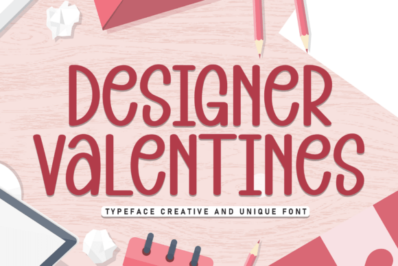 Designer Valentines Font