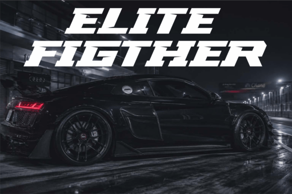 Elite Fighter Font Review