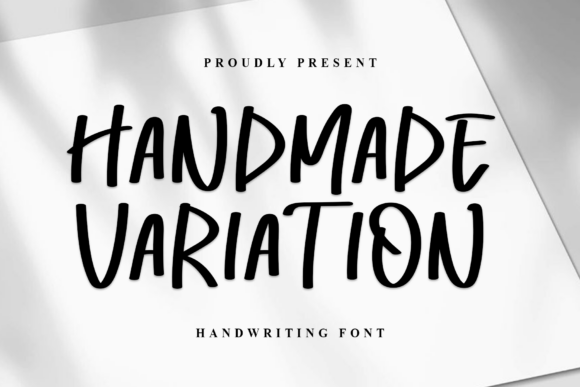 Handmade Variation Font