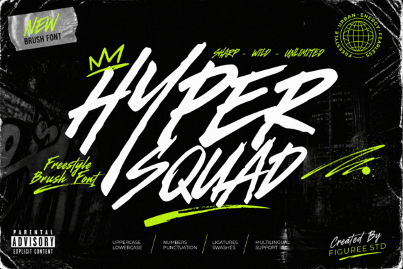 Hyper Squad Font for Creative Expression