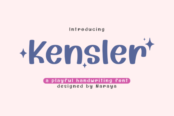 Kensler: A Font for Creative Business