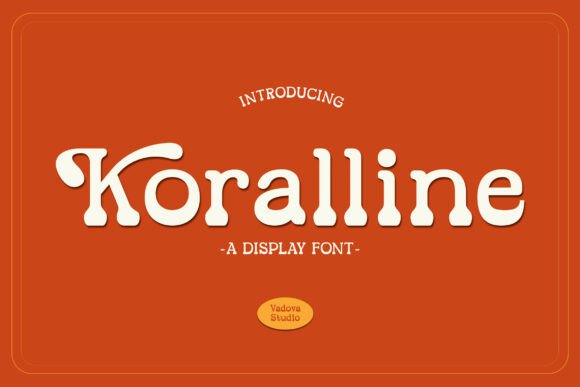 Koralline: A Bold Display Font for Business