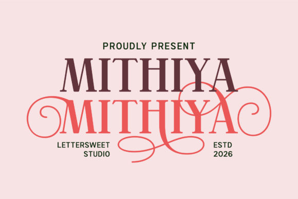 Mithiya: A Stylish Serif Font