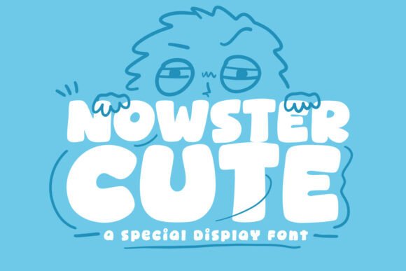 Nowster Cute Font for Business Branding