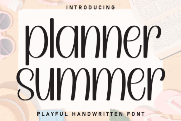 Planner Summer: A Font for Creative Branding