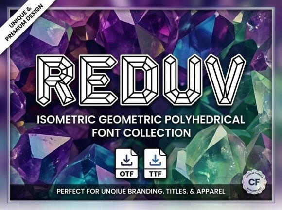 Reduv: A Bold Display Typeface