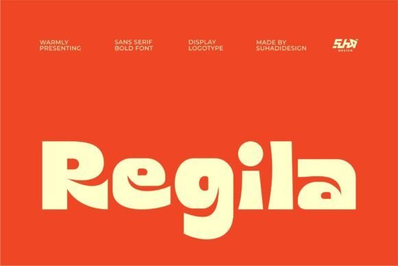 Regila Font: Bold Display for Web Design