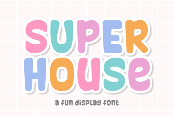 Super House Font for Web Design