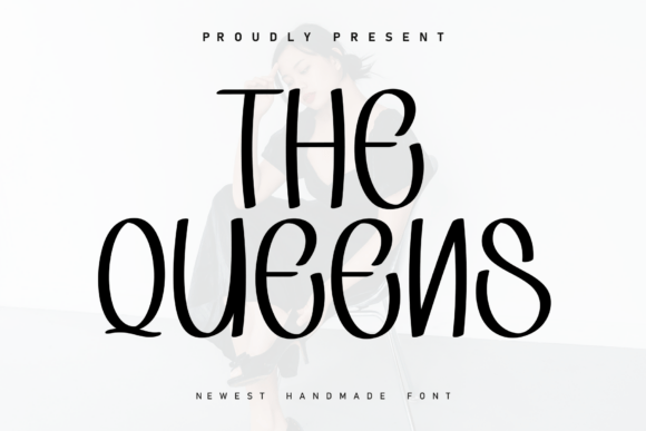 The Queens Font for Creative Projects